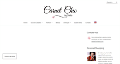 Desktop Screenshot of carnetchic.com